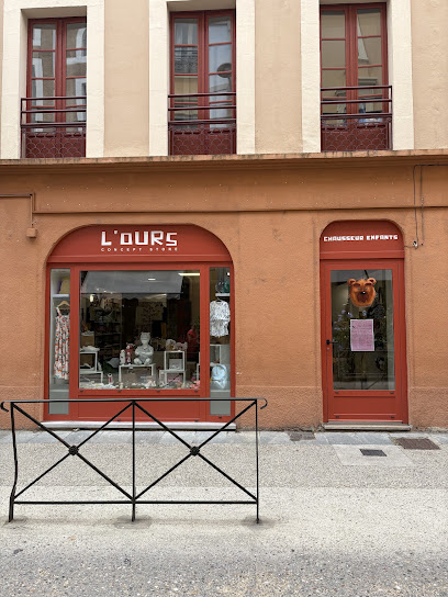 L'ours Concept Store Magasin De Chaussures à Carcassonne