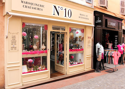 Boutique N°10 Magasin De Chaussures à Sanary-sur-Mer